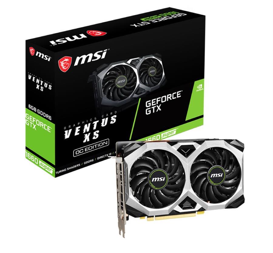 Placa MSI GEFORCE GTX 1660 SUPER VENTUS XS OC 6Gb