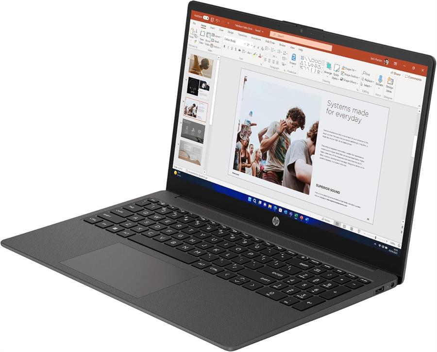 Notebook HP 255R G10 RYZEN 7 7735U, 16Gb RAM DDR5, SSD NVMe 512Gb, 15.6"
