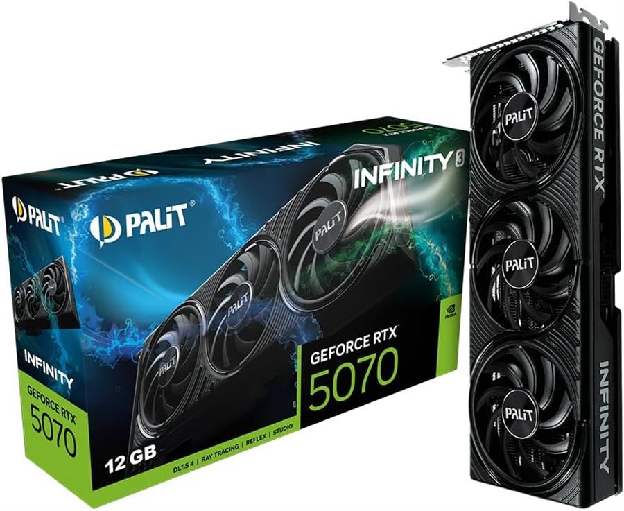Placa PALIT GEFORCE RTX 5070 Infinity 3 12Gb
