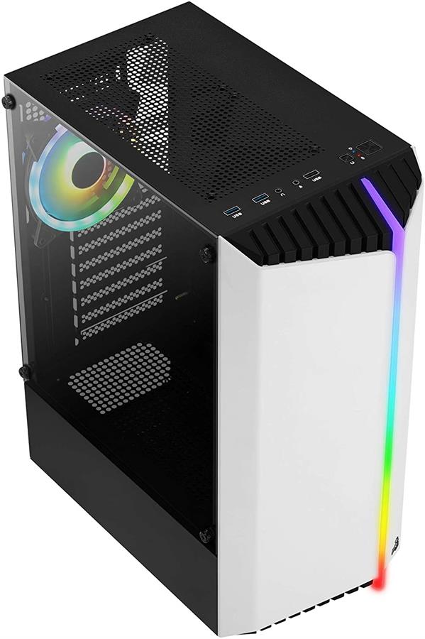 Gabinete AeroCool Bionic V2 Black Fan RGB