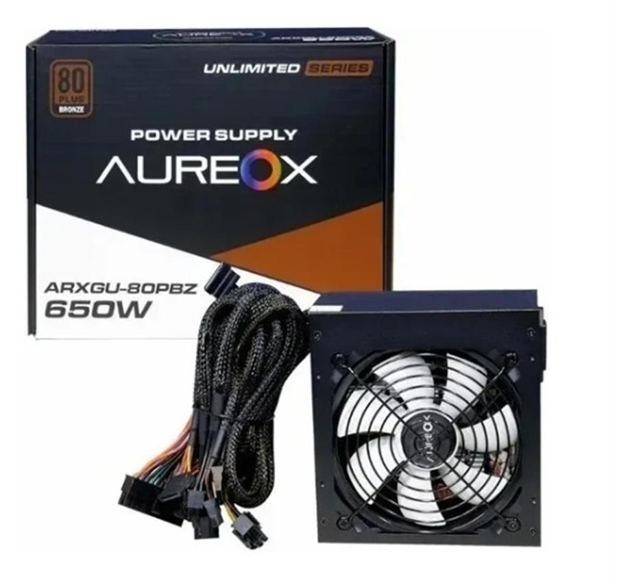 Fuente AUREOX ARXGU 650W 80+ BRONZE