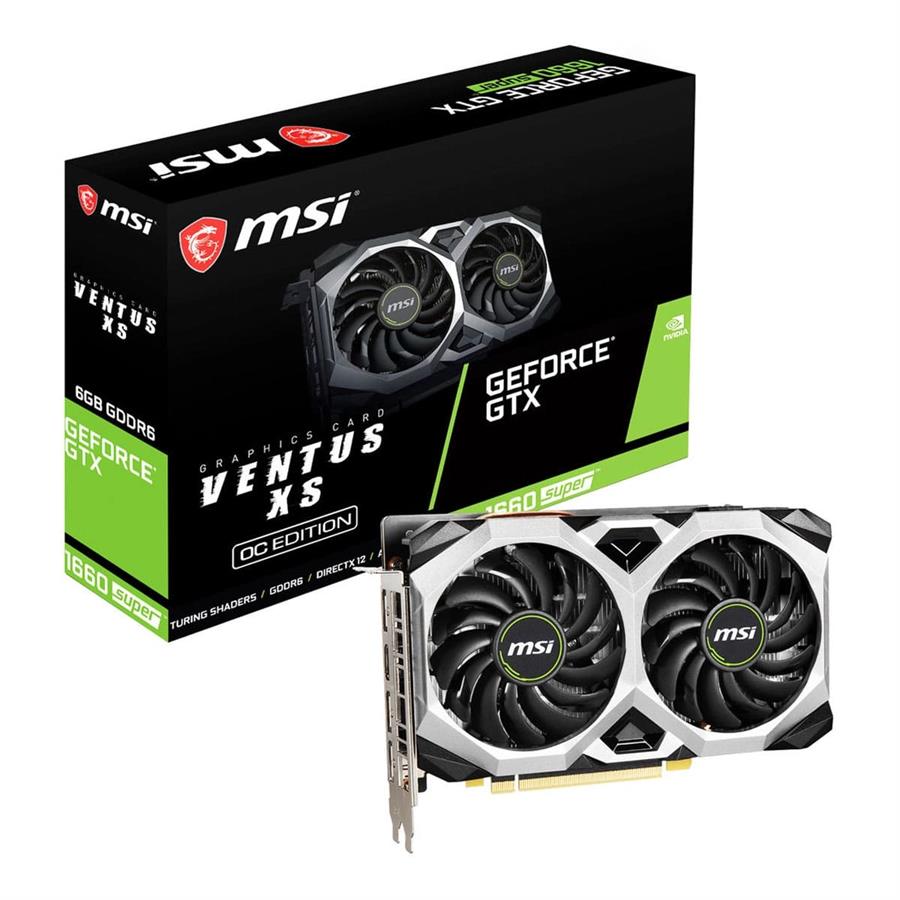 Placa MSI GEFORCE GTX 1660 SUPER VENTUS XS OC 6Gb
