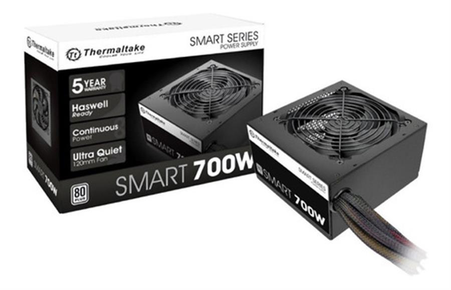 Fuente Thermaltake SMART 700W 80+ WHITE