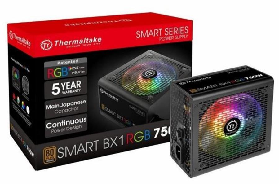 Fuente Thermaltake SMART BX1 750W 80+ BRONZE RGB