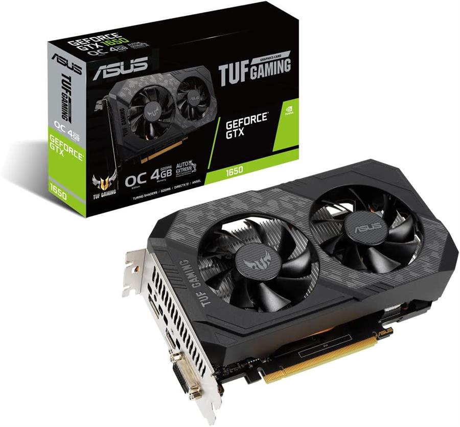 Placa ASUS GEFORCE GTX 1650 TUF GAMING OC 4Gb