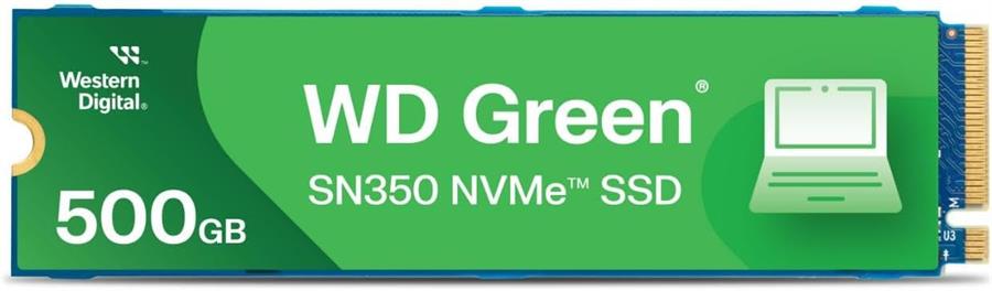 Disco SSD M.2 NVMe 3.0 500GB WD Green SN350
