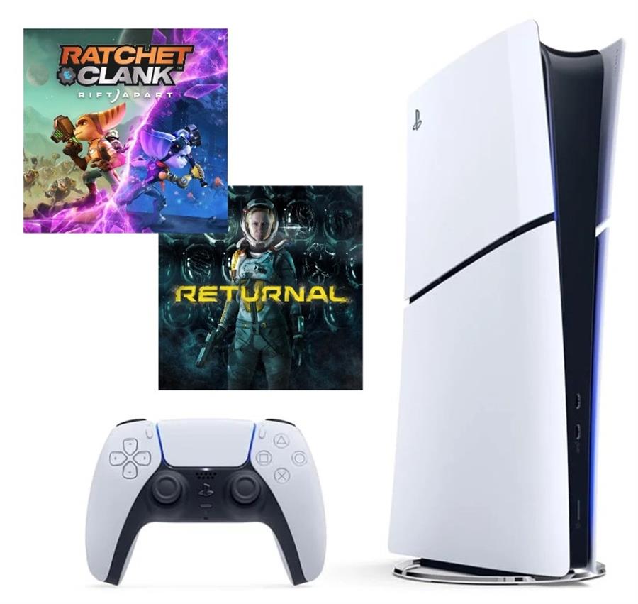 Consola Sony PlayStation 5 Slim Digital 1Tb Bundle Edition Ratchet & Returnal