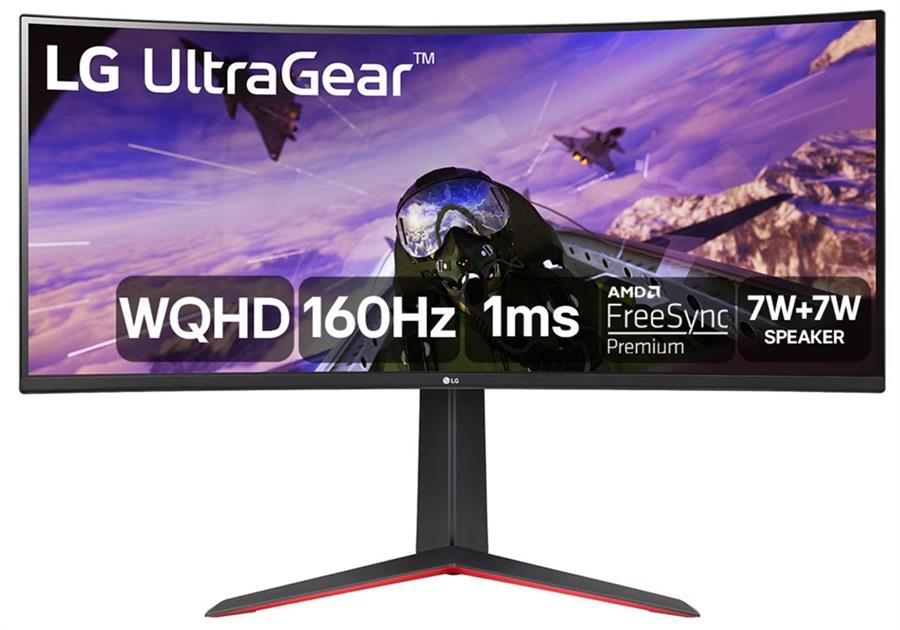 Monitor LG 34" 34GP63A-B WQHD 160Hz