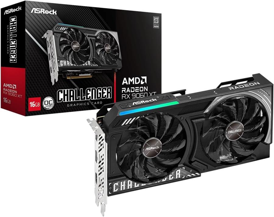 Placa ASRock Radeon RX 9060 XT CHALLENGER GAMING OC 16Gb