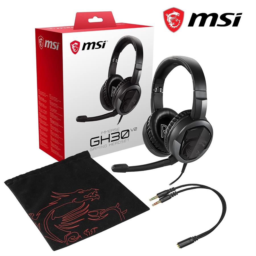 Auriculares MSI IMMERSE GH30 V2 Wired