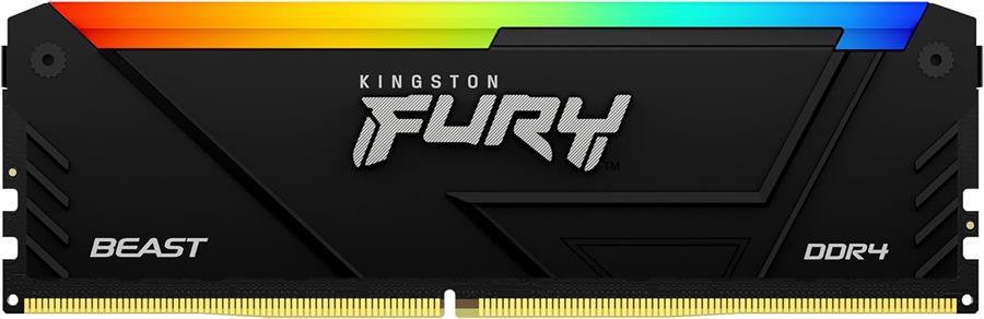 Memoria RAM DDR4 16GB 3200MHz Kingston FURY BEAST RGB