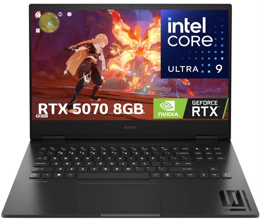 Notebook HP OMEN 16 INTEL ULTRA 9 285H, RTX 5070, 16Gb RAM DDR5, SSD NVMe 1Tb, 16" 240Hz QHD+