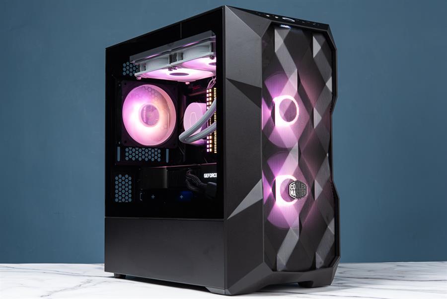Gabinete COOLER MASTER TD300 Mesh 2 Fan RGB