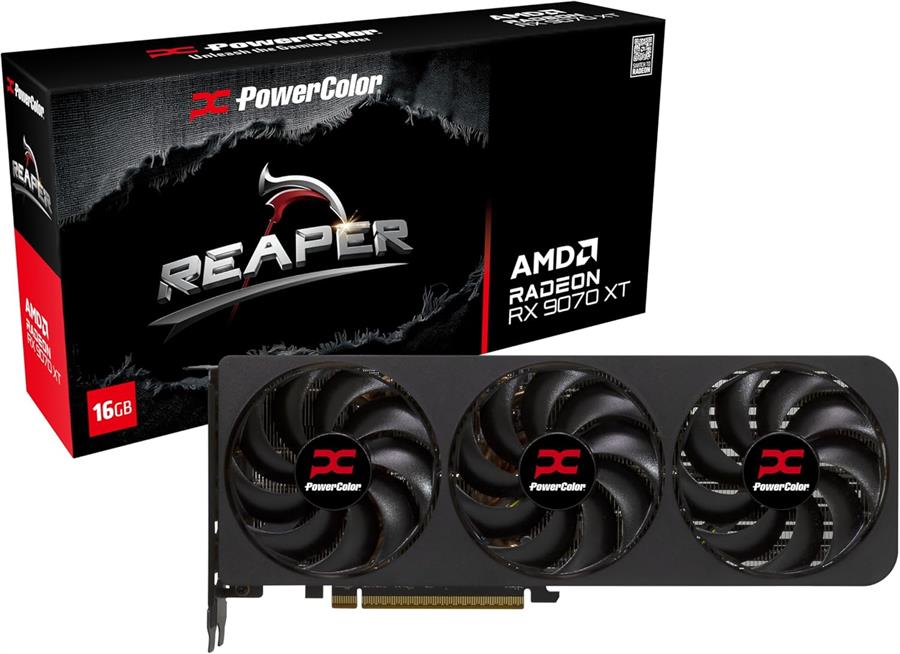Placa POWERCOLOR Radeon RX 9070 XT REAPER 16Gb
