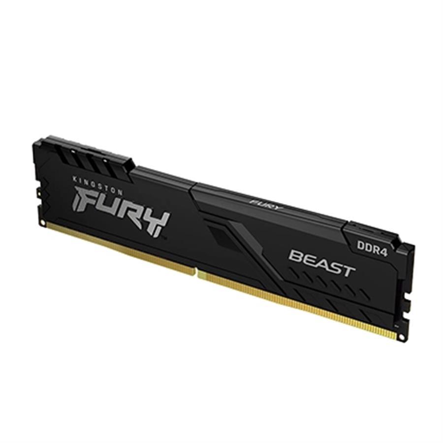 Memoria RAM DDR4 16GB 3200MHz Kingston FURY BEAST BLACK