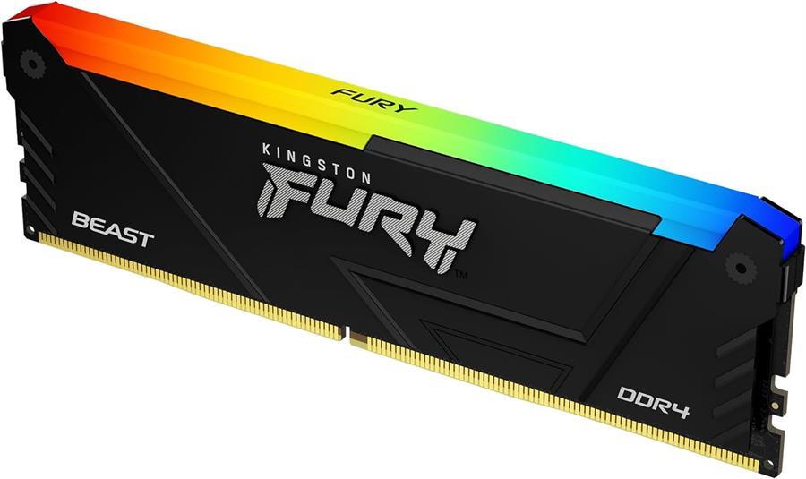Memoria RAM DDR4 16GB 3200MHz Kingston FURY BEAST RGB