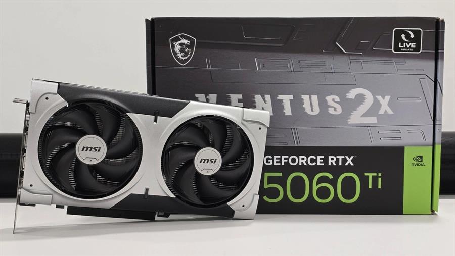 Placa MSI GEFORCE RTX 5060 TI VENTUS 2X OC PLUS 16Gb