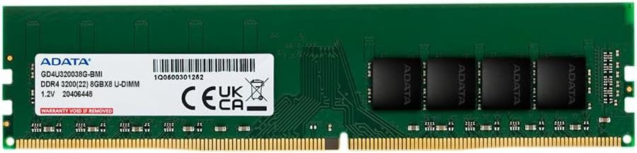Memoria RAM DDR4 8GB 3200MHz ADATA